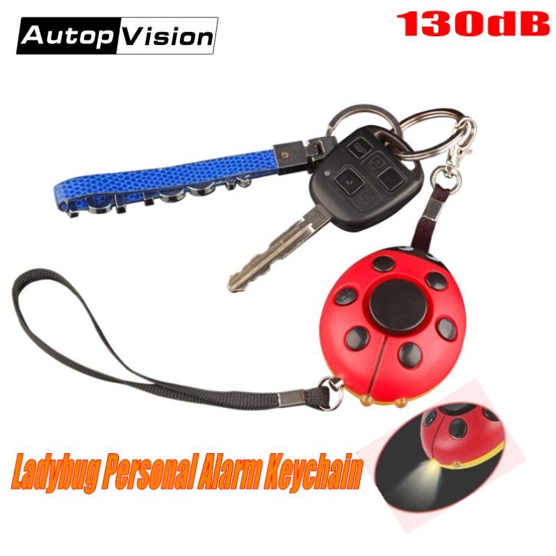 Ladybug Self Defense Siren Safety Alarm for Women Keychain Ladybug Self Defense Siren Safety Alarm for Women Keychain